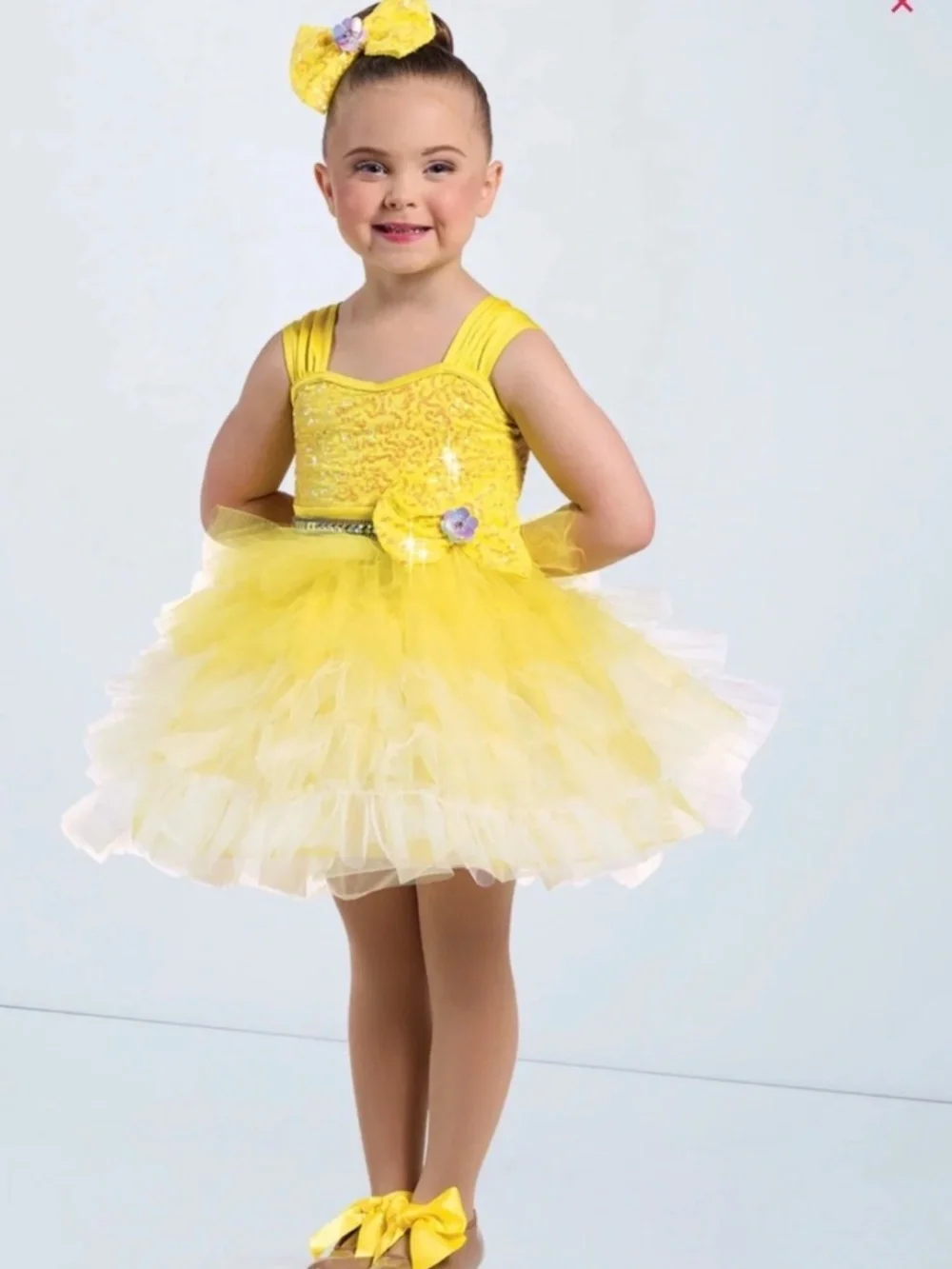 Weismann Dance Yellow Tutu Costume Medium Child
